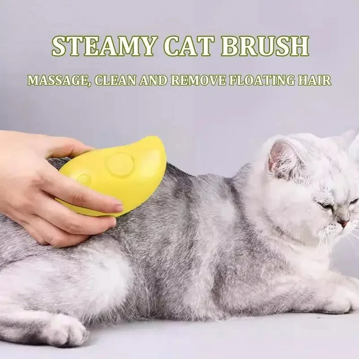 Cat Dog Steamy Brush 