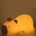 Cute Silicone Capybara LED Night Light